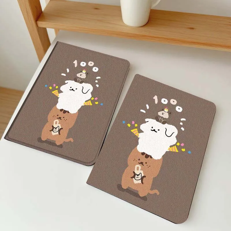 

Cartoon Cute Dog Group Case For Vivo IQOO Pad2 Pad3 Pad5 Air SE Pro 12.1 12.3 13 11.5 11 inch Tablet