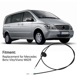 Engine Hood Bonnet Release Cable A6397500359 Replacement For Mercedes Benz Vito/Viano W639