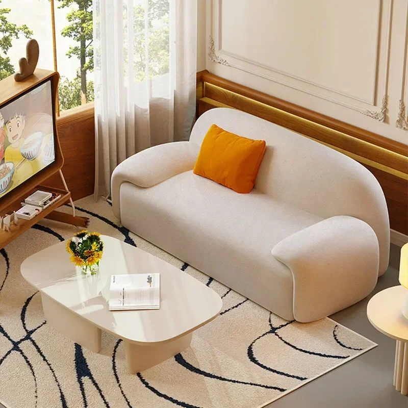 Pop Accent Modern Living Room Sofas Designer Floor Recliner Futon Lazy Sofas Garden Decor Relaxing Divano Lounge Suite Furniture