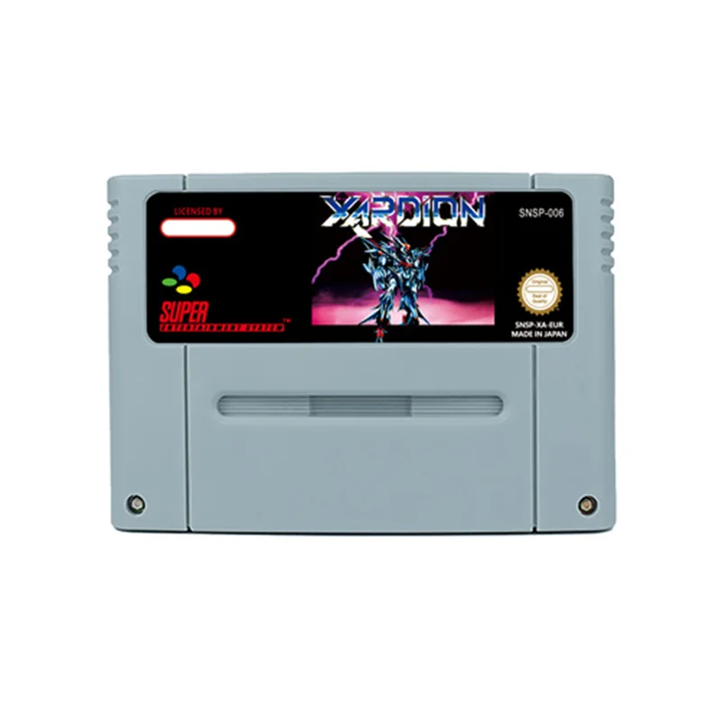 Xardion-لعبة الرجعية ل snes ، لعبة 16 بت ، هدية للأطفال