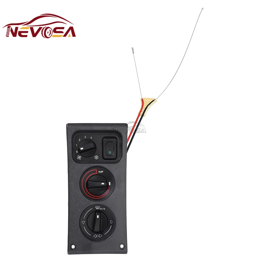 NEVOSA Panel For Scania 4 Series 1996-2005 Truck Switch 1504907 Climate Heater Control Combined Switches Air-Conditioning