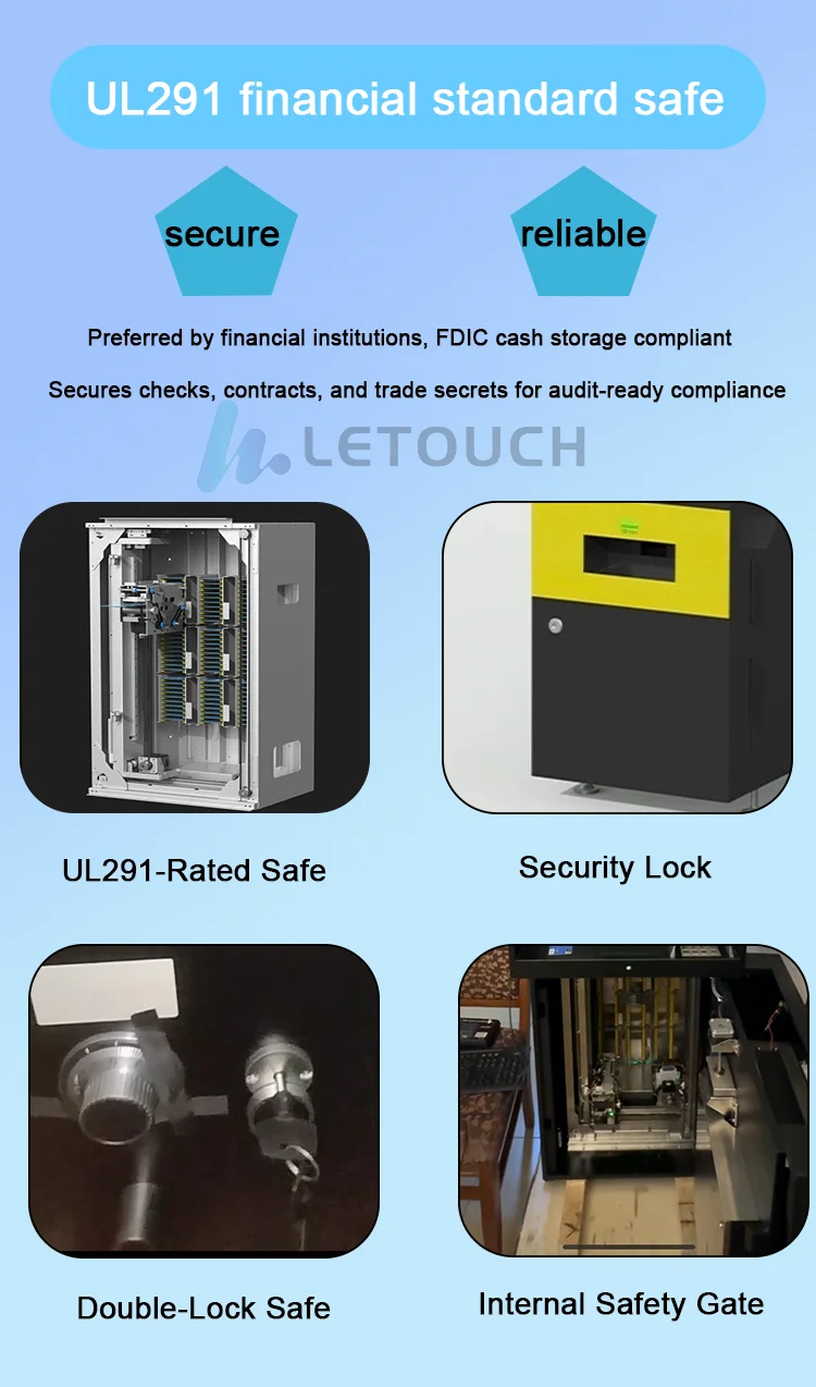 Distributore automatico d'oro in stile lusso con aggiornamento del prezzo in tempo reale Atm Machine per acquistare l'oro