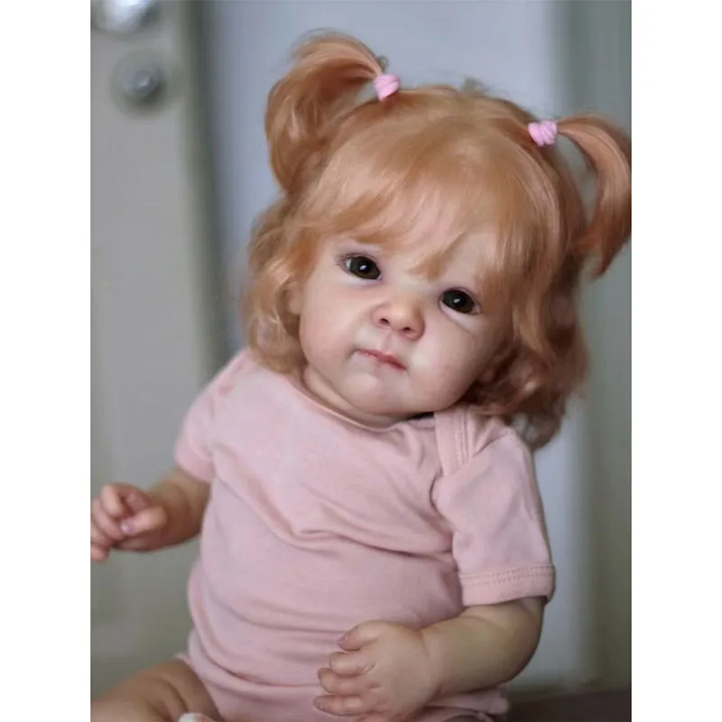 18inch 45CM Bettie Realistic Cotton Body Doll  Detailed Panting Collectible Bebe