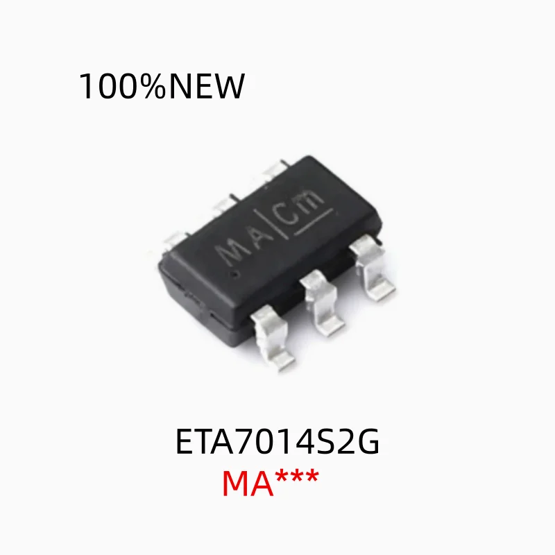 (50 Pieces) 100% New Eta7014S2G Silk Screen Ma*** Smd Sot23-6 High-Side 36V High-Side Overvoltage Chip Ic