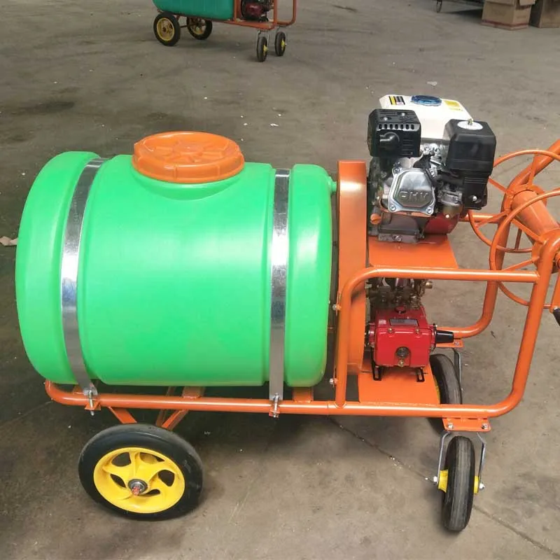 Agricultural hand-push high-pressure sprayer 200 liters hand-push orchard four-stroke sprayer
