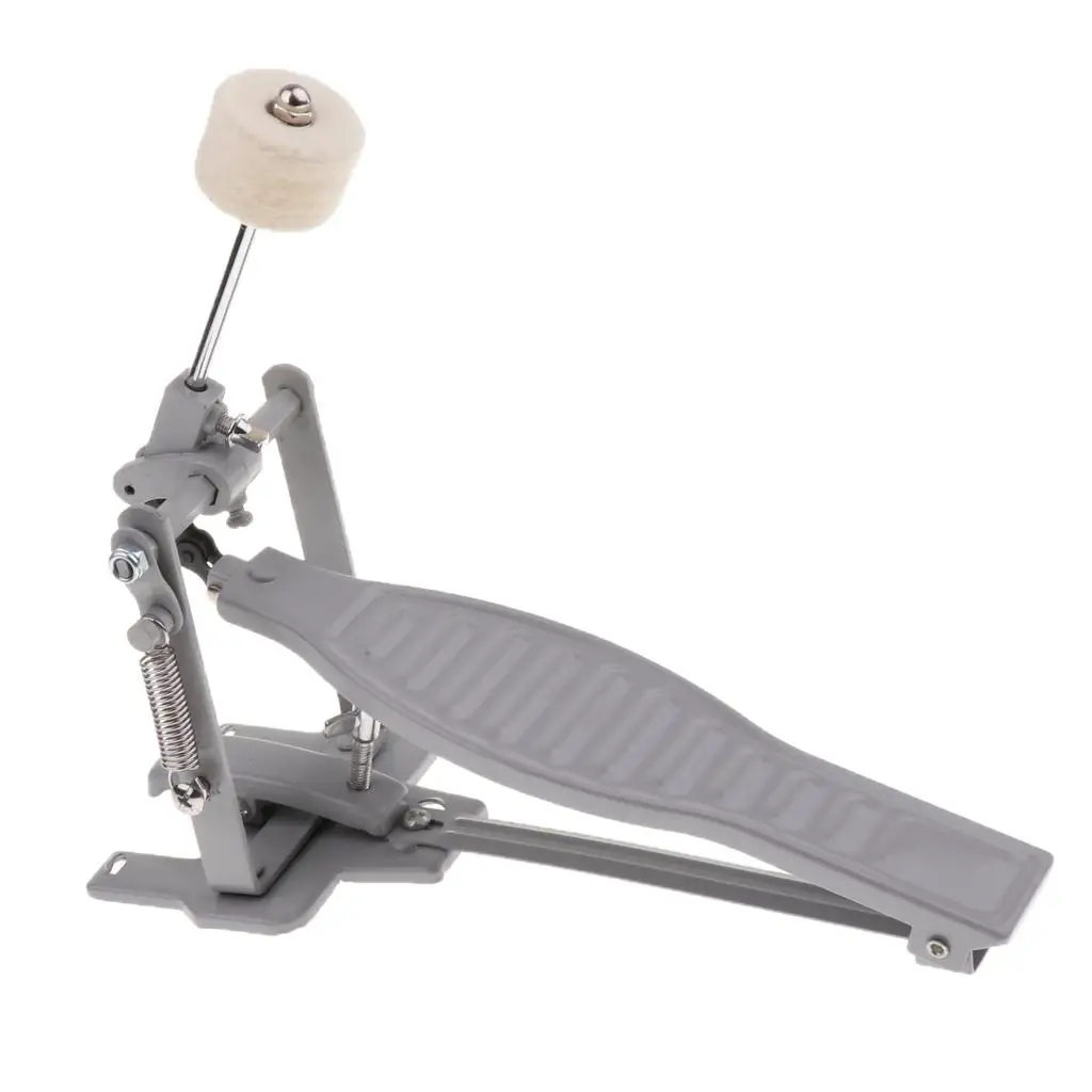 Heavy-duty Children Rack Drum Pedal W/Wool Drum Beater Single