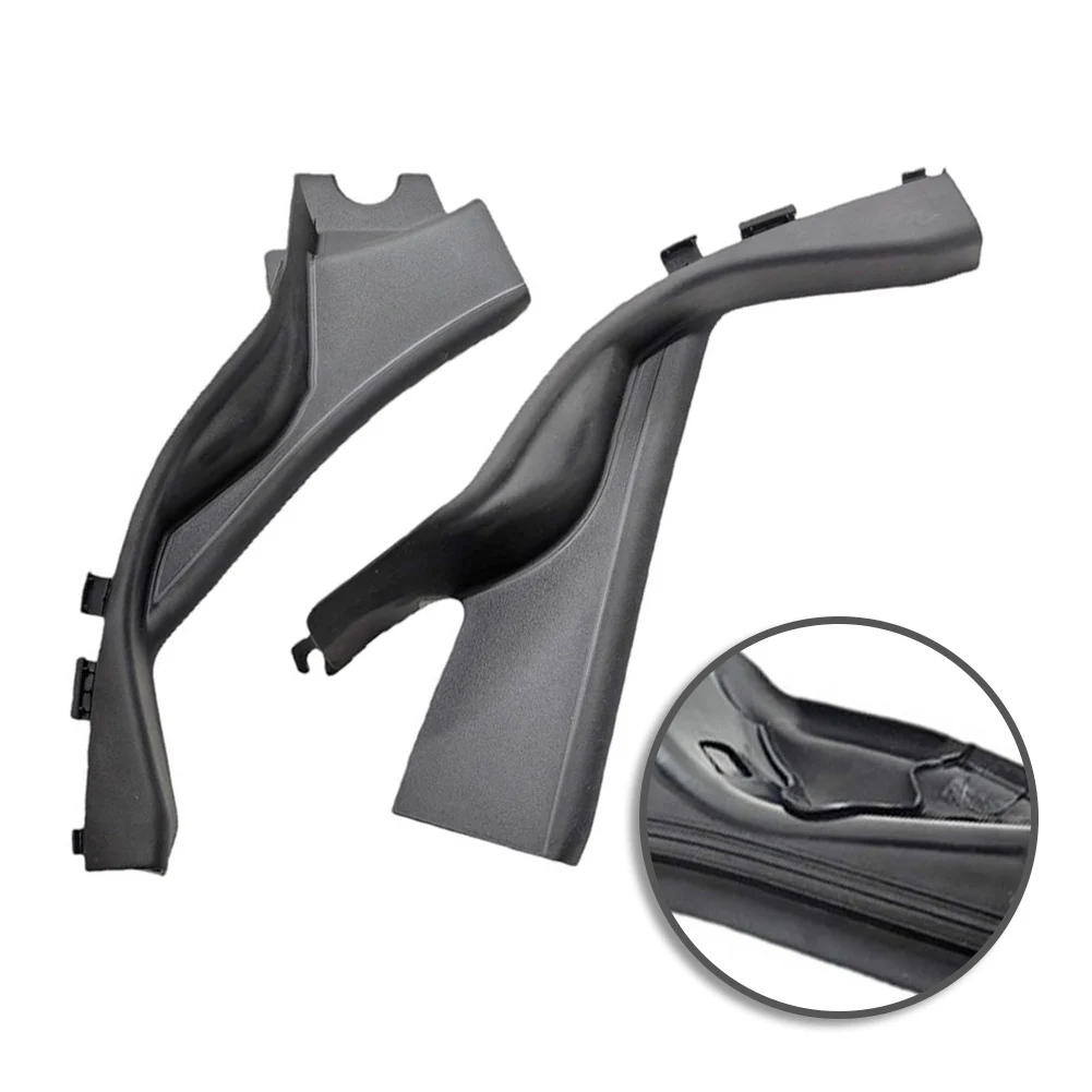 

Windshield Wiper Cowl Trim Panel Cover for Honda CR-V RM 2012-2016 Front ABS Black Replacement Part 74221T0AA00