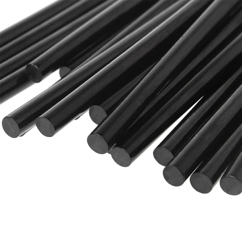nóng chảy dính màu đen dính cao 7mm cho công cụ sửa chữa đồ chơi thủ công DIY