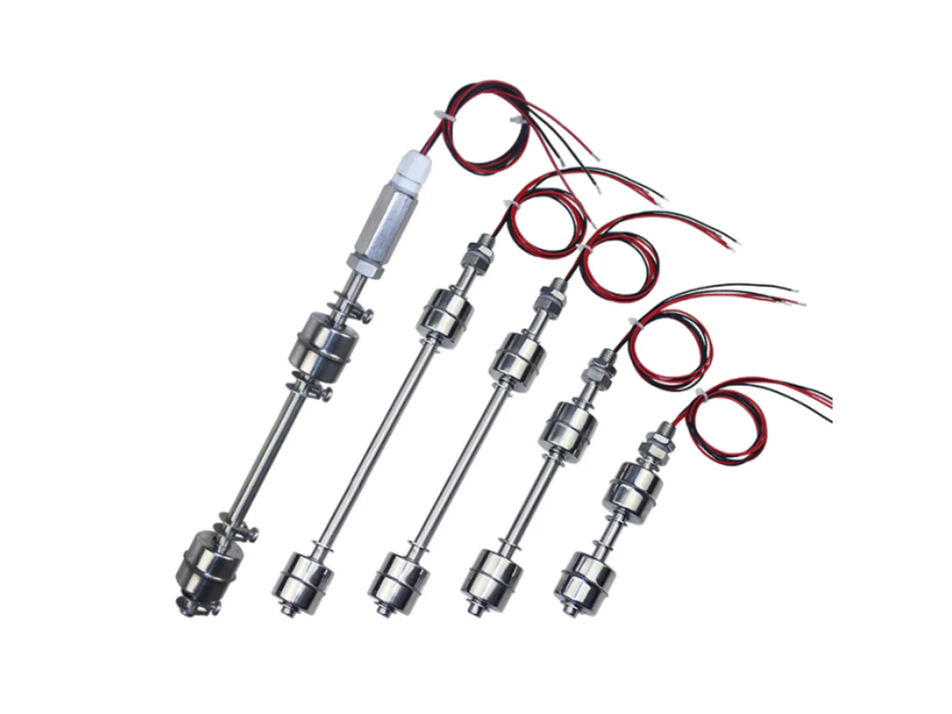 Stainless steel double float level switch reed switch float level controller compact high and low level sensor