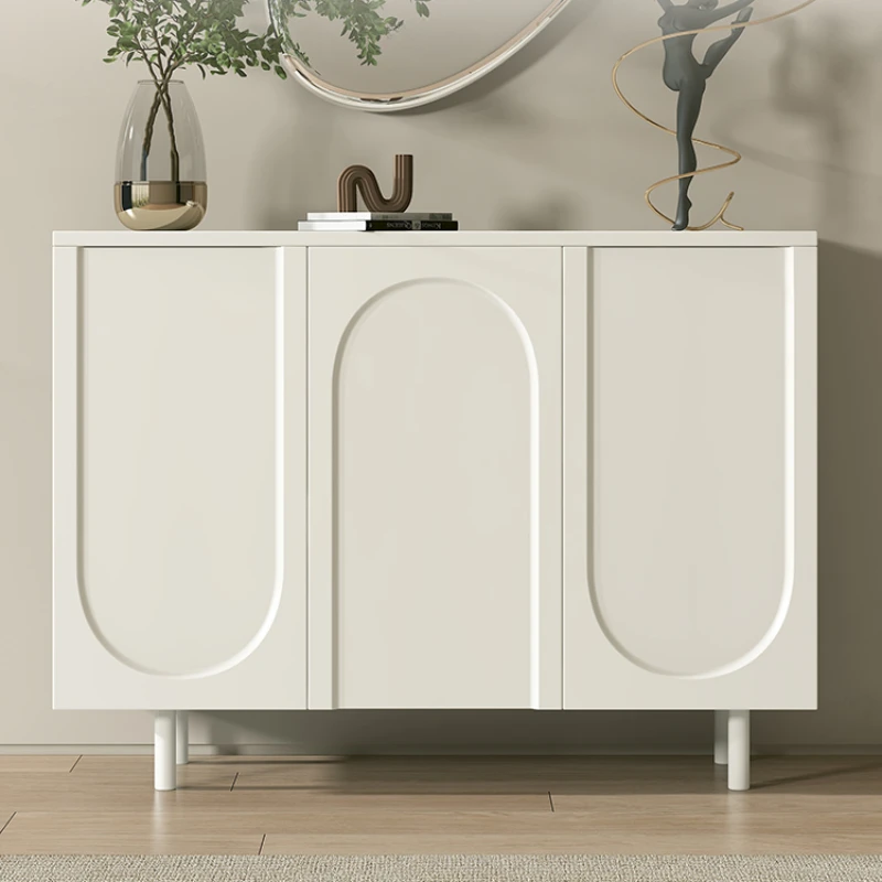 White Entryways Living Room Cabinet Multifunctional Space Saving Nordic Mainstay Tv Cabinet Perfume Side Cajoneras Furniture