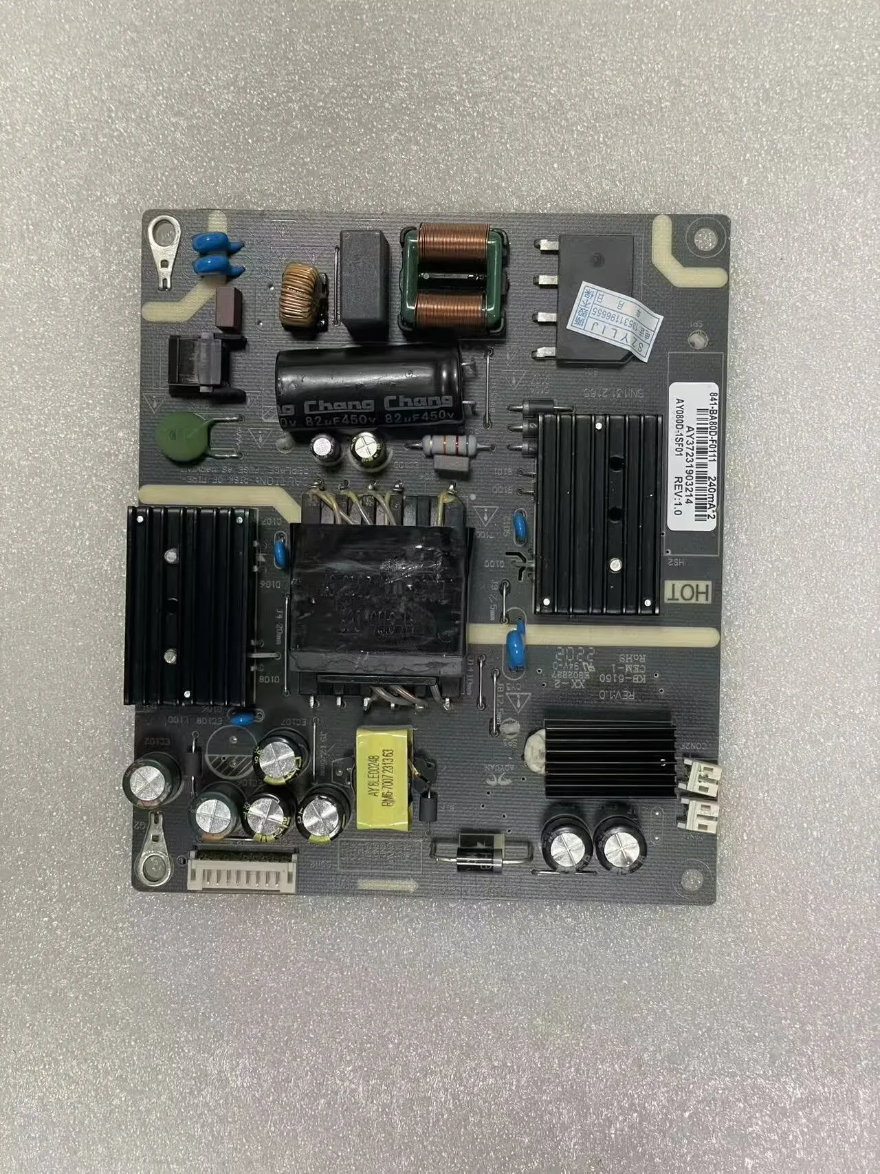 

AY080D-1SF01 841-BA80D-F0111 power supply board