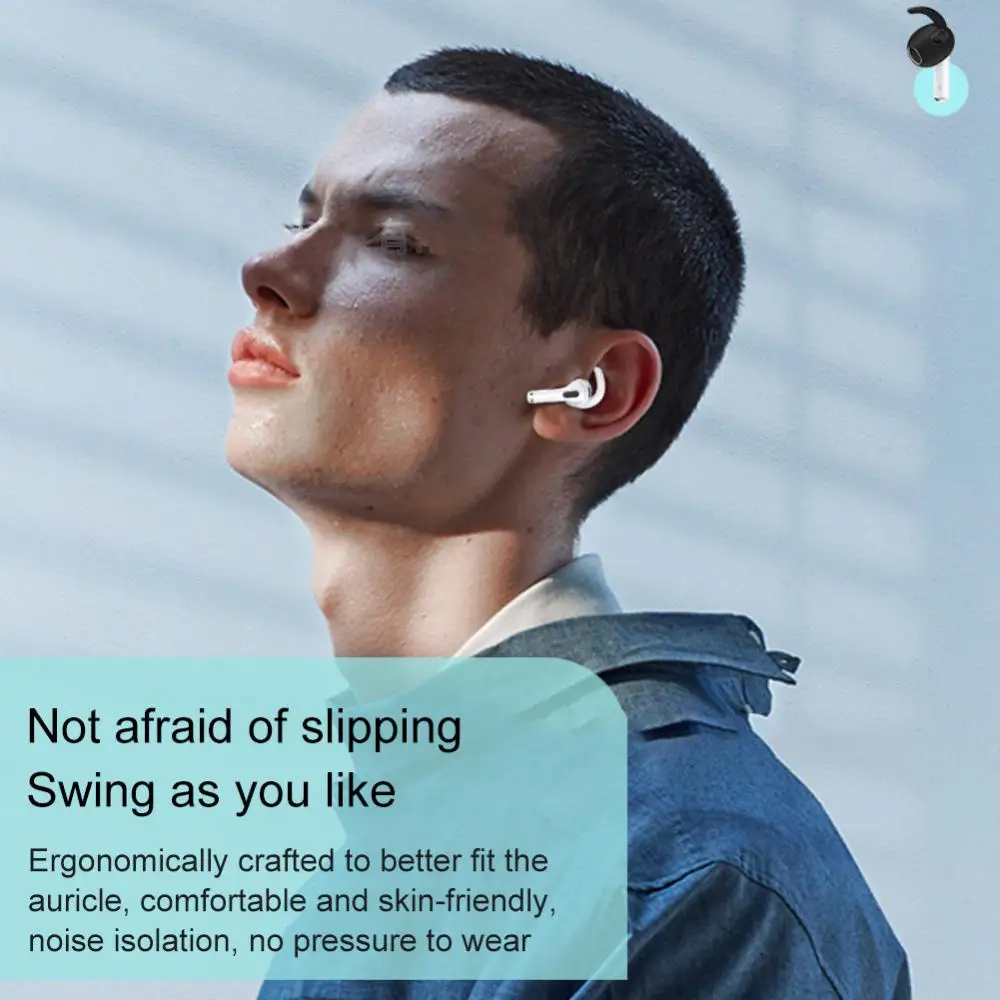 2022 New For AirPods 3rd Silicone Protective Case Skin Covers Earpads For Apple AirPod 3 Generation Ear Cover Tips Accessories