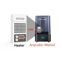 Mini Heater for Anycubic Mono 2 3D Printer,Resin 3D Printer Temperature Controller