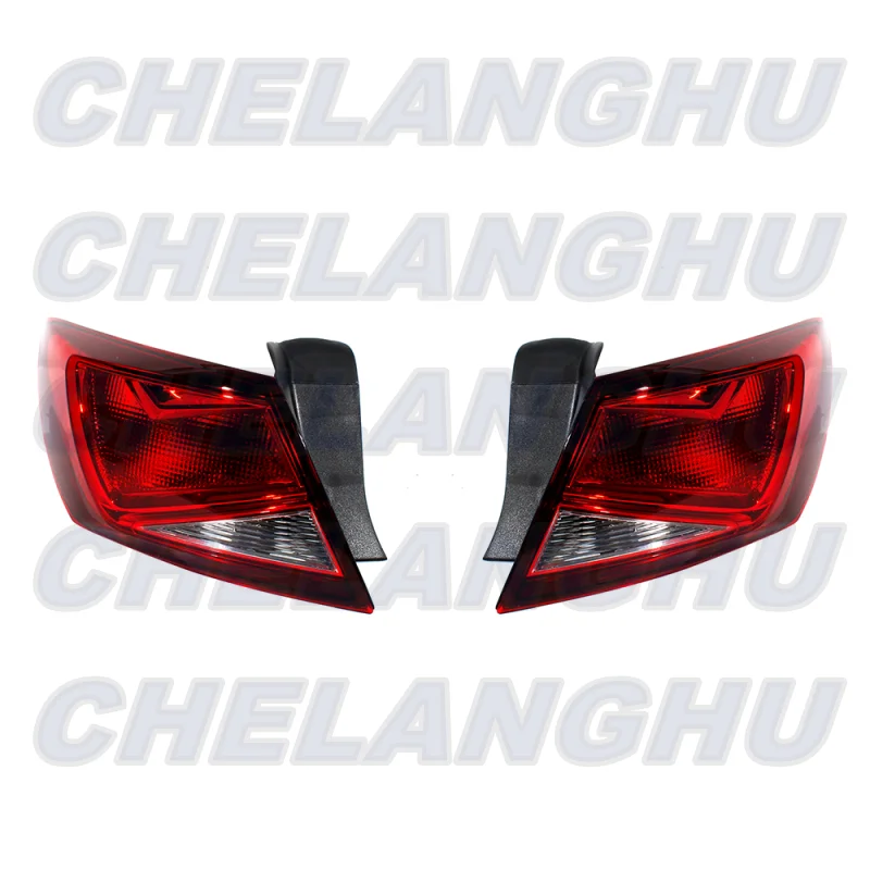 For SEAT Leon MK3 5F 2013 2014 2015 2016 2017 2018 2019 2020 Hatchback Pair L+R Outer Side Tail Light Rear Lamp Without Bulbs