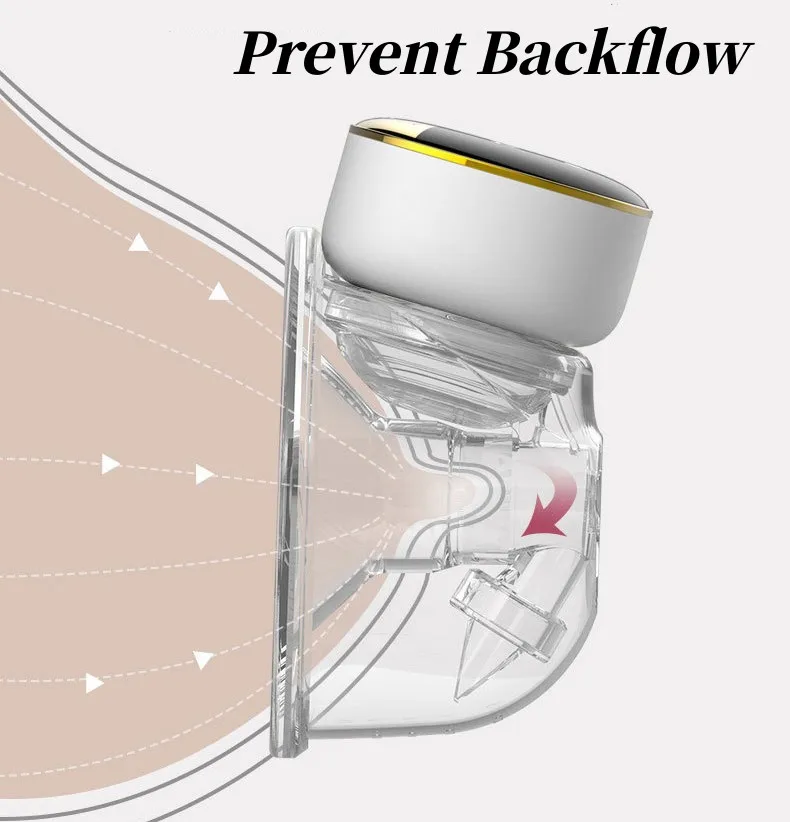 Extractor de leche materna inalámbrico, sacaleches eléctrico portátil
