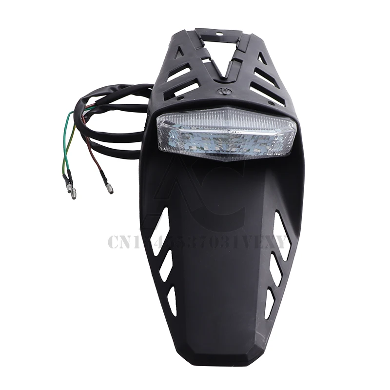 Universal Portative Motorcycle For Enduro Trailbikes LED Rear Licence Fender Tail Light For Honda XR400 CRF250 CRF450