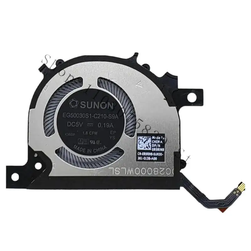 

Новый вентилятор WYORESY для Dell XPS 13 9315 2022 0R9RN8 EG50030S1-C210-S9A DC28000WLSL DC 5 В 0,19 А вентилятор @