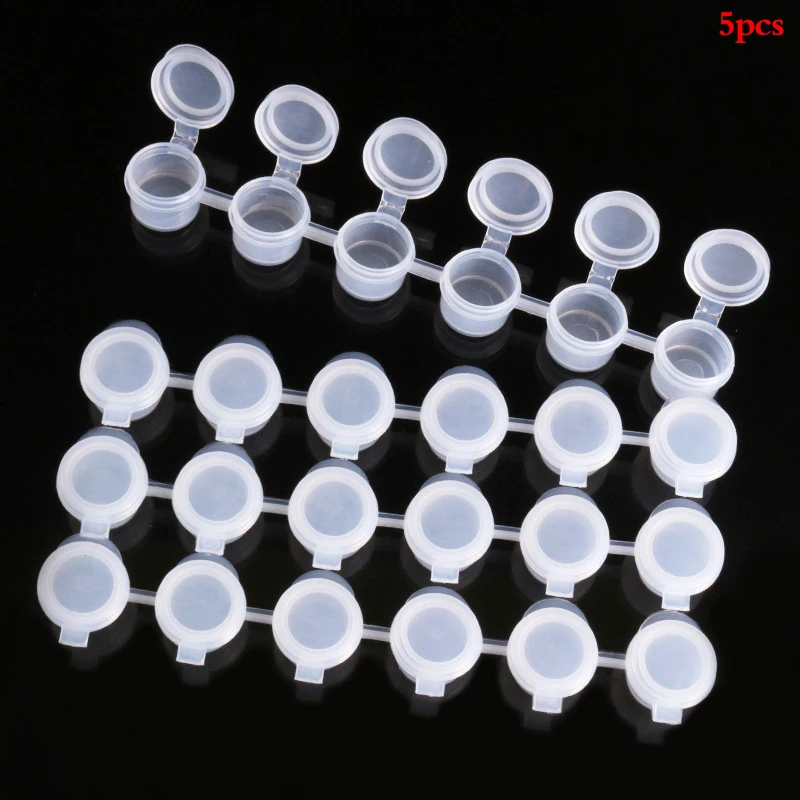 5 قطعة صندوق الصباغ المشترك اللوحة الاكريليك الطلاء لوازم الرسم الفن التعليم