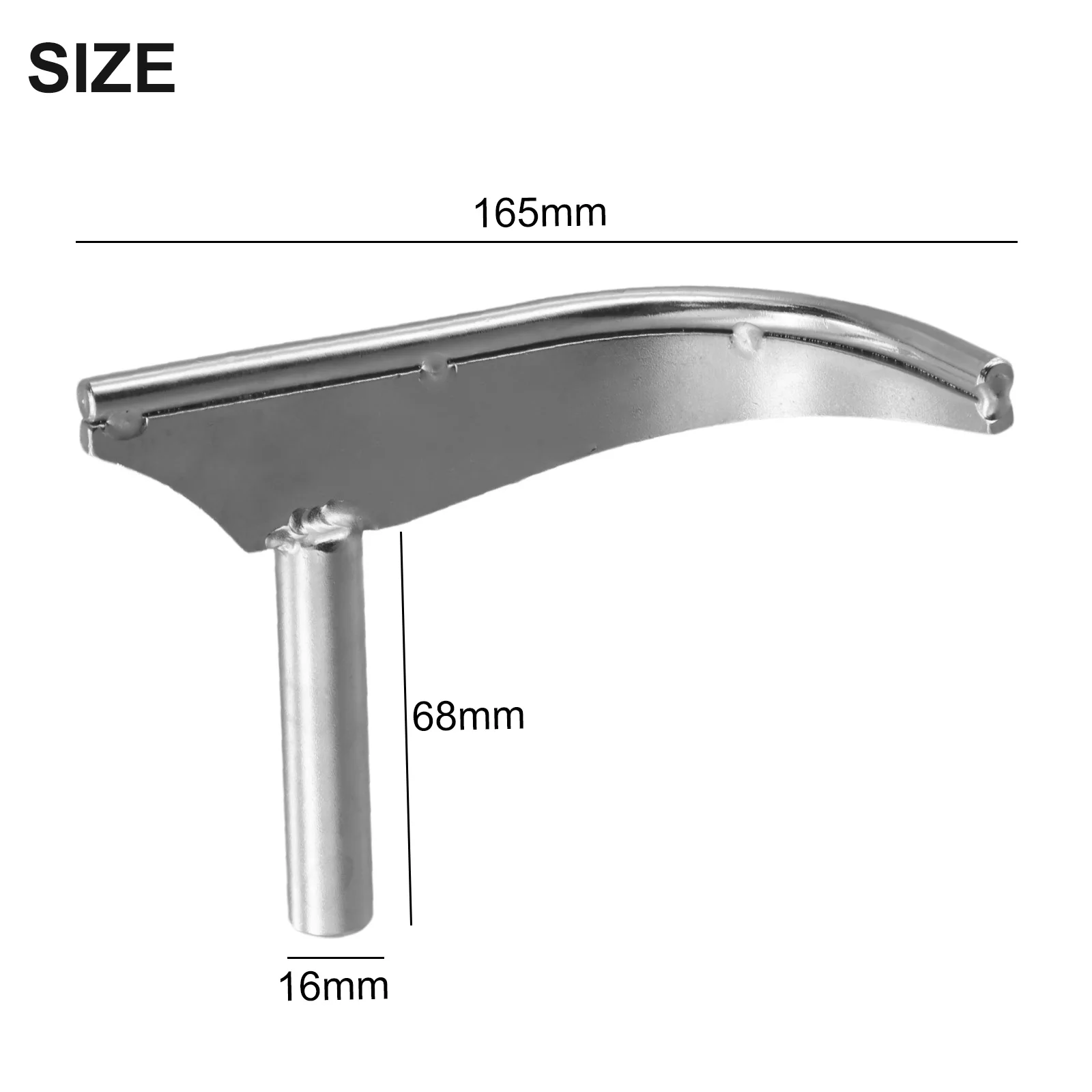 

Small Straight Bend Tool Rest Curved Tool Rest 16mm Shank Diameter Comfortable Grip Concave Design Easy To Use