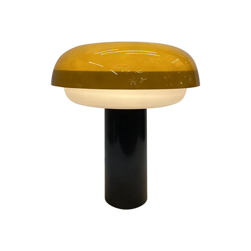 

Art Bedside Cream Wind Hotel Bedroom Glass Desk Lamp Model Room Living Room