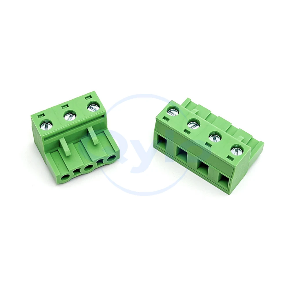 (1 pcs) KF 2EDGK - 7.62mm Plug-in Terminal Block 2P-12P Copper Eco-Friendly Screw Terminal Plug 15EDGK 7.62