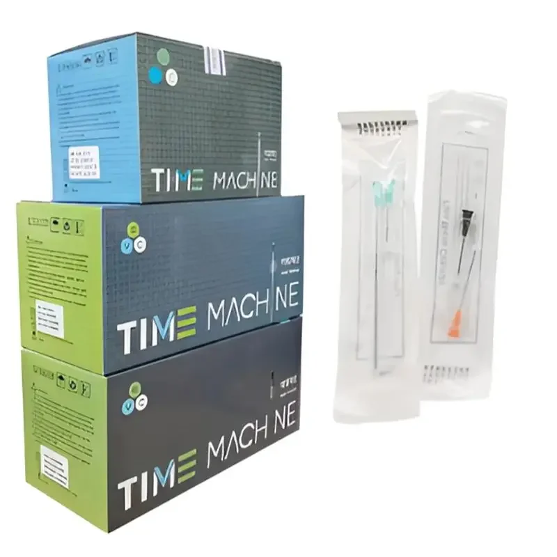 Cânula Descartável de Ponta Cega 22g 23G 25G 27G 18G 50mm/70 Agulhas de Micro Piercing Corporal Cânula Seringa