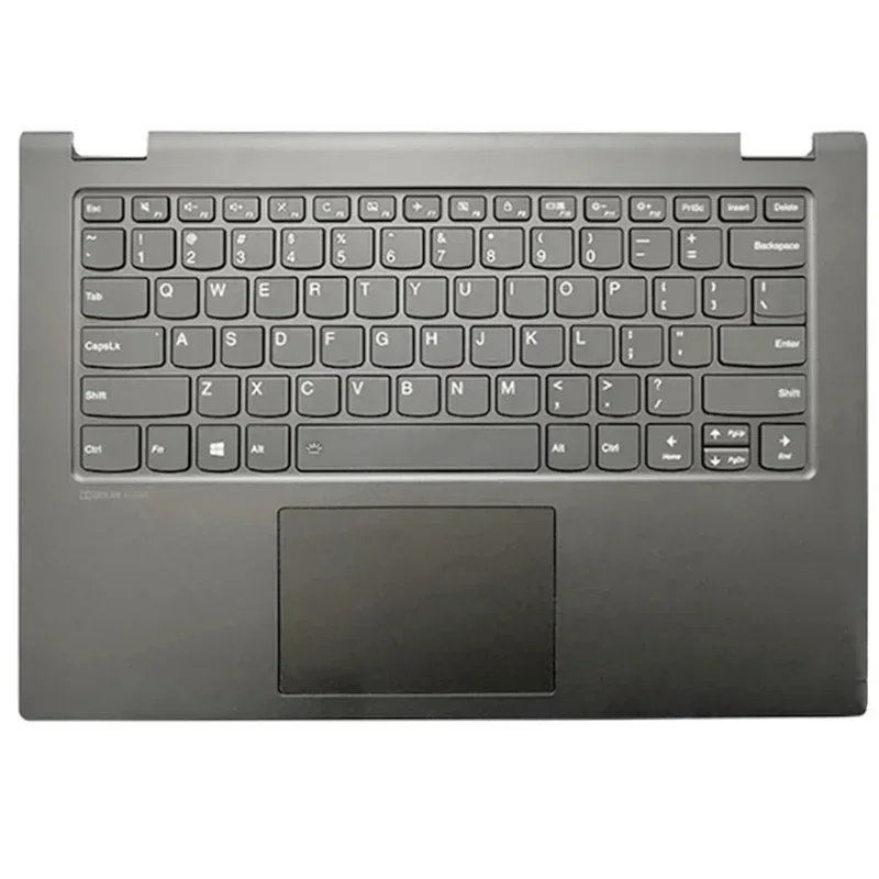 Imagem -03 - Laptop com Backlight Palmrest Caixa Superior Painel de Teclado Tampa Superior Ideapad Flex14 C340-14 Iwl Iml Novo e Original