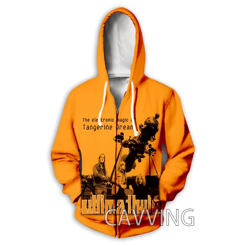 

CAVVING 3D Printed Tangerine Dream Band Zipper Hoodies Zip Hooded Sweatshirt Harajuku Hoodie Sweatshirt for Men/women