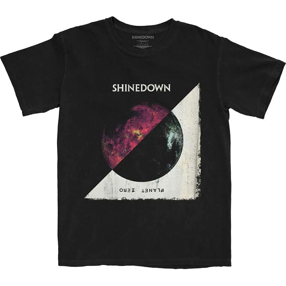 Shinedown Planet Zero Album Black T Shirt New Official