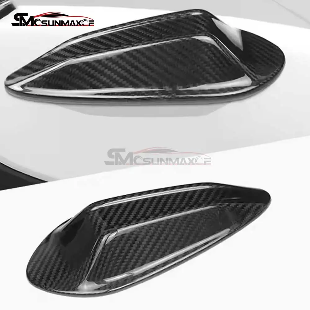 

Car Exterior For BMW 3 4 5 Series G20 G22 G30 M3 G80 M4 G82 M2 G87 2023 2024 Carbon Fiber Antenna Shark Fin Cover Trim