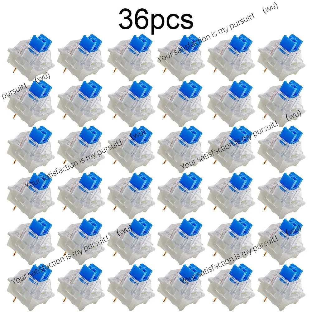 36 шт. переключатель клавиатуры, клавиатура, 3-контактный тактильный переключатель для MX, для Outemu RGB, для Redragon, для E-Yooso, замена