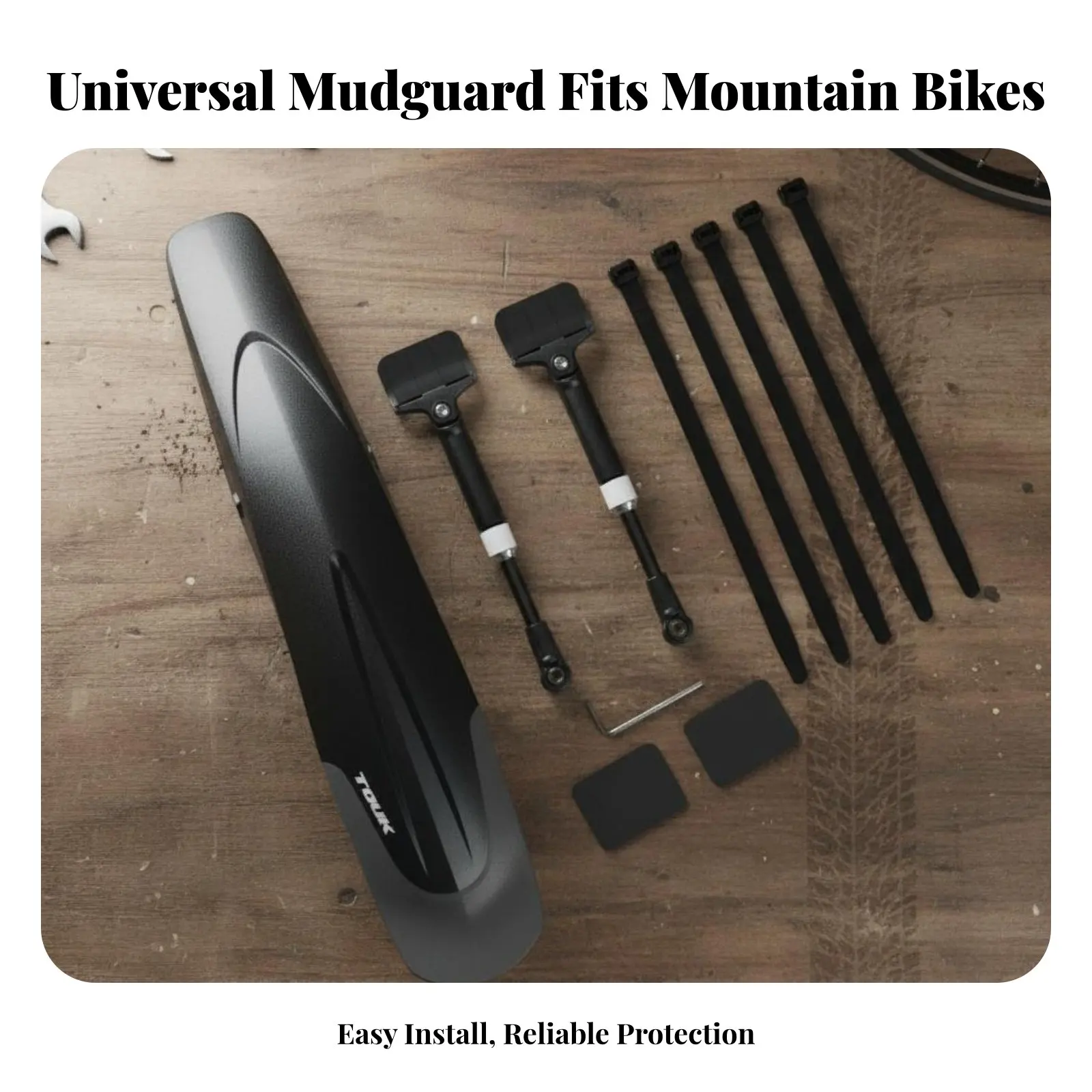 

2 шт. 26-29-дюймовые велосипедные брызговики, легкая установка, выдвижные, легкие, для дождливой погоды