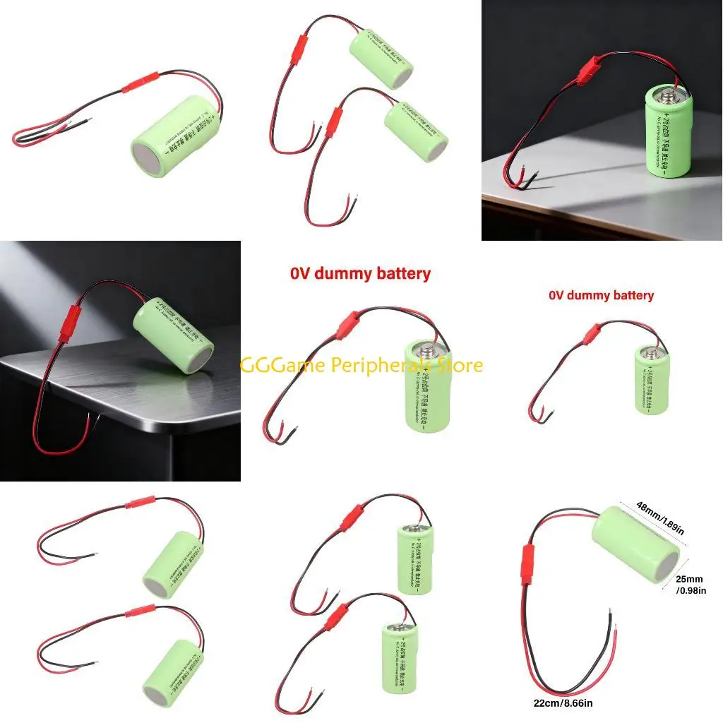 

U55B 0V C Size Battery Simulators With JST Connectors For External Power Supply Conversion