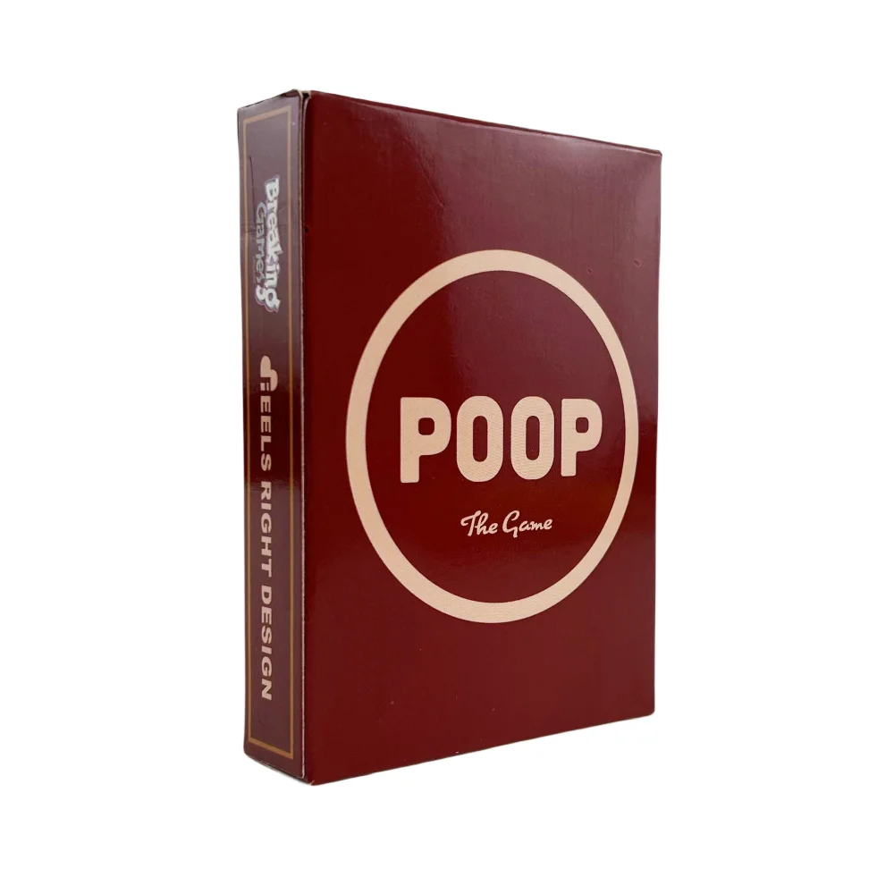 Poop The Game Family Friendly Board Games Adult Games for Game Night Card Games for Adults Teens Kids