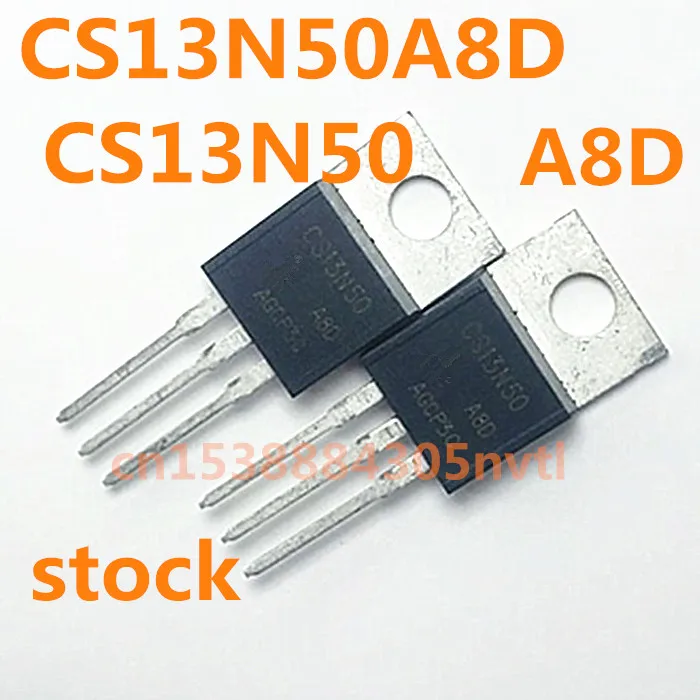 Original 6PCS/lot CS13N50 CS13N50A8D 13A500V TO-220