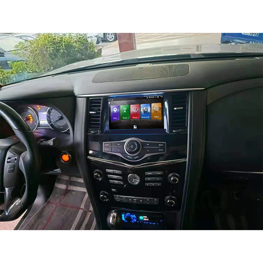 

Мультимедийный DVD-плеер для Nissan патруль 2014-2020 Android 13 8G256G Carplay GPS навигация Сенсорный экран автомобильное радио