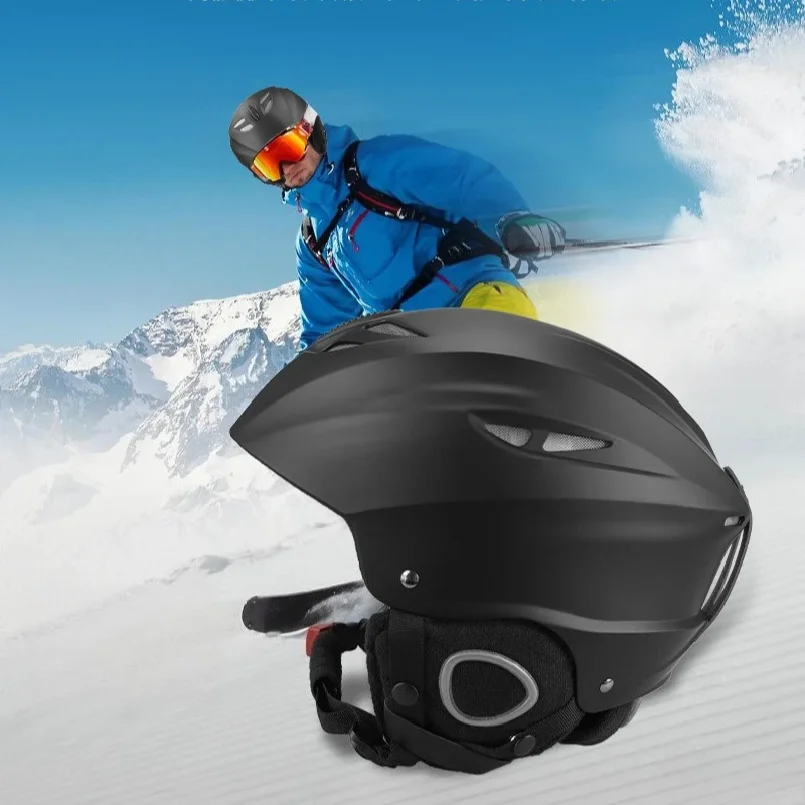 Unisex Ski Helmet Half-covered Skiing Snowboard Winter Sports Women Helmet Snow Skating Integrally-Molded Helmet Men