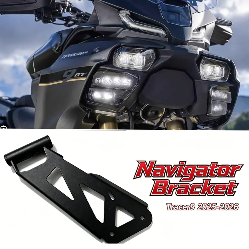 

For YAMAHA Tracer9 Supporto Navigatore 2025 2026 Tracer 9 Motorcycle GPS Navigator Bracket Tracer900 Smartphone Holder Tracer 9