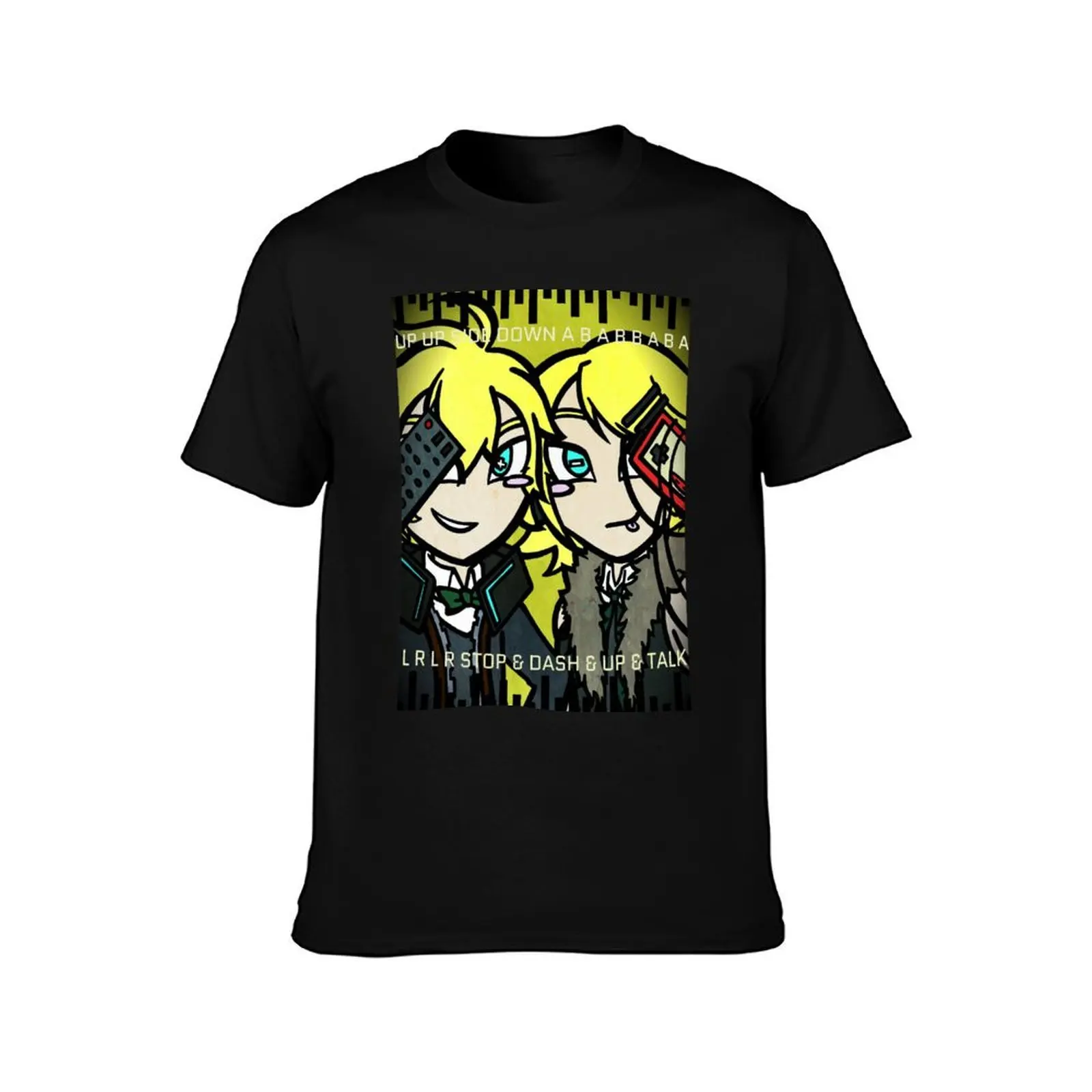 Rin + Len | Remote Controller T-Shirt cotton t shirt man T-Shirt