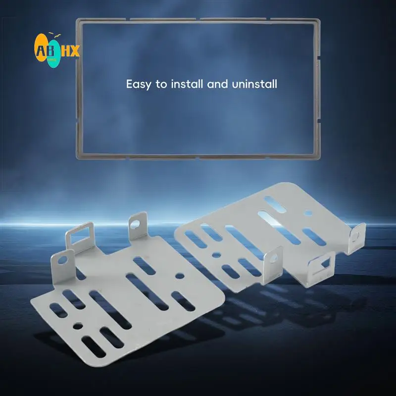 

ABHX-2 Din Car Radio Fascia Fit For Fiat Grand Punto 2005-2009 Left Wheel Dash Mounting Installation Trim Frame Stereo Kit