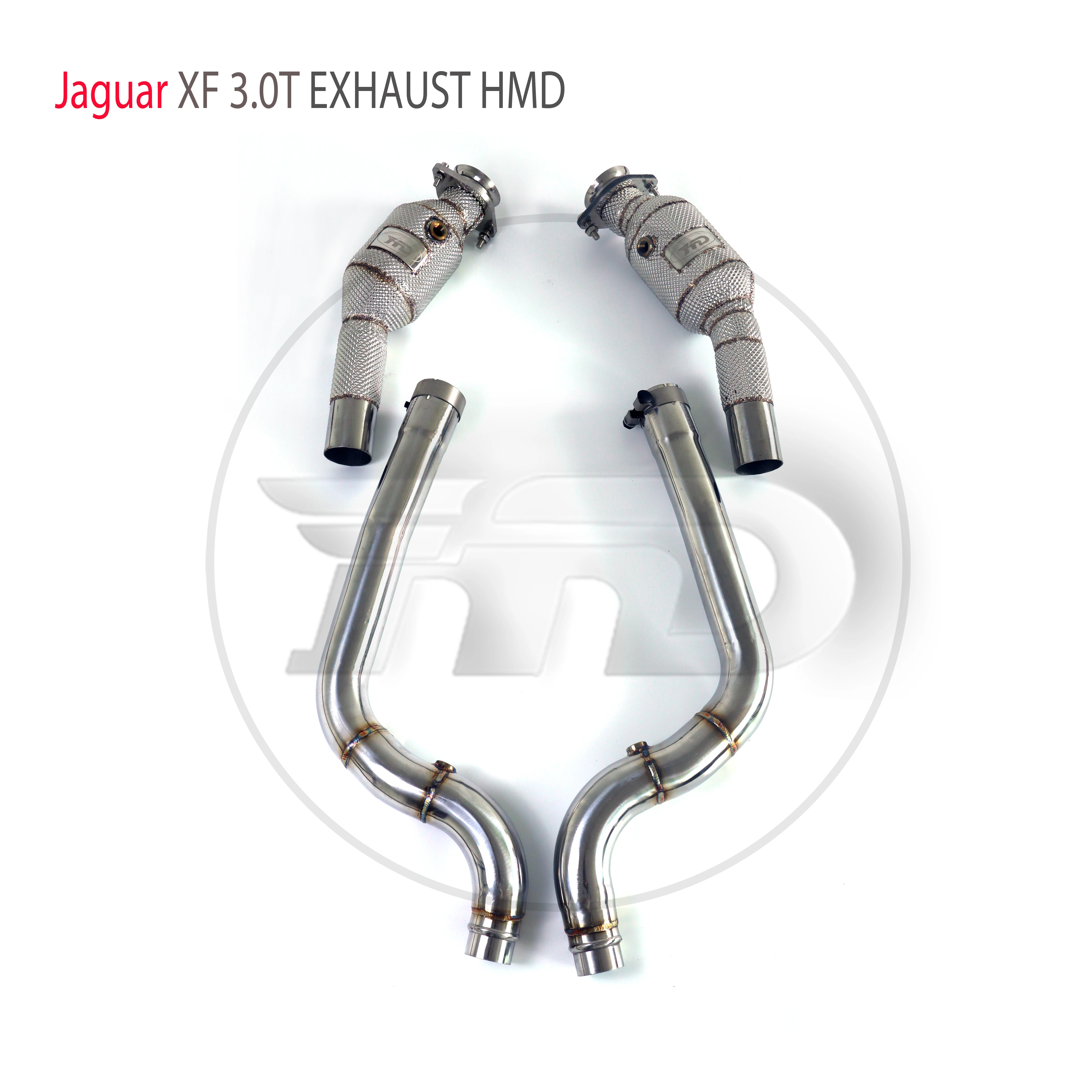 

HMD Stainless Steel Exhaust System High Flow Performance Downpipe for Jaguar XF 3.0T Car Accessories With Catalyst