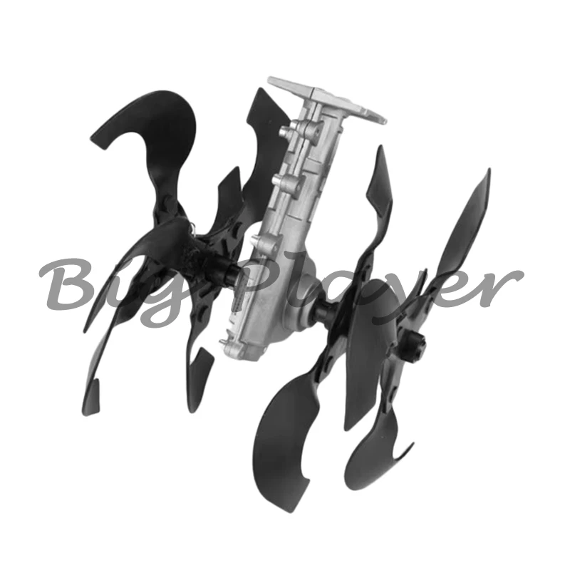 Lawn Mower Ripper Wheel Brush Cutter Cultivator Weeding Wheel Ditching