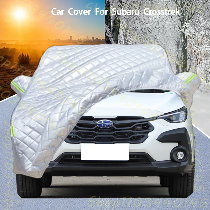 

For SUBARU Crosstrek Car Cover Delivers Hail Protection, Scratch Guard, prevents paint Peeling Rain & Snow Resistance