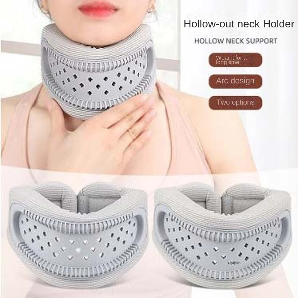 

Neck Orthopedic Neck Cervical Brace Neck Traction Warm Neck Sleeve Neck Support Sleeve Grey Memory Cotton Neck Fixation Belt