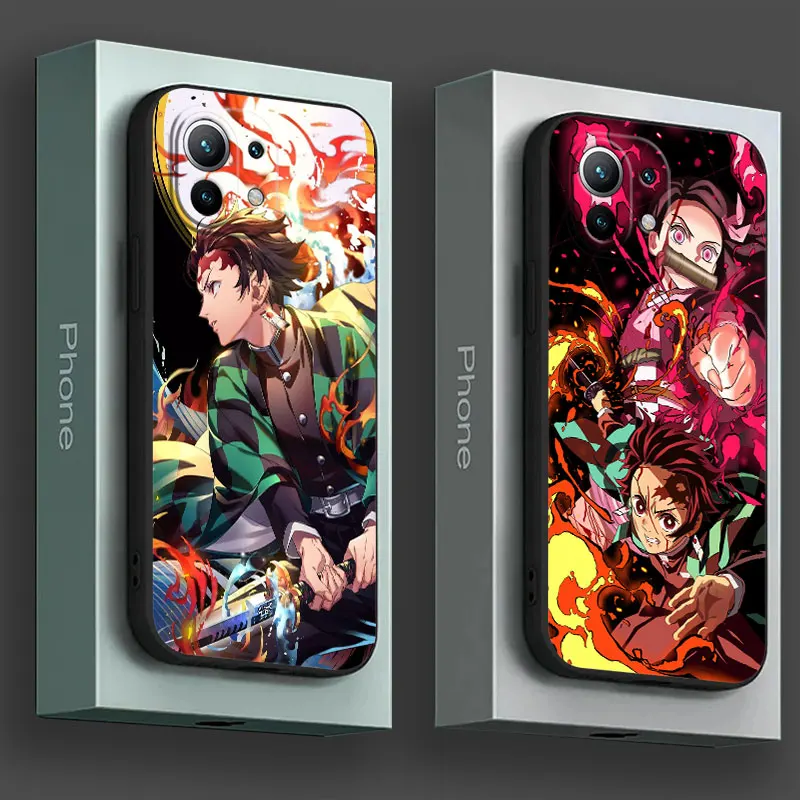 

Demon Slayer Anime Kimetsu No Yaiba Phone Case For Xiaomi 14T 13T 12T 11T 10T 14 Pro 11 Lite Poco X3 X4 X5 X6 M5 F5 F6 Pro Cover