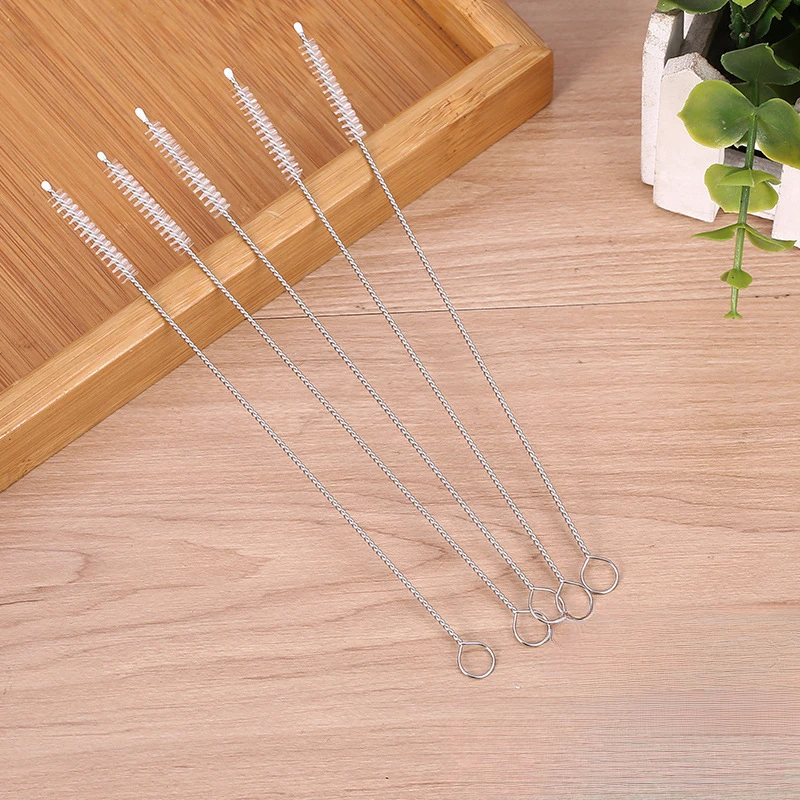 10pcs Bottle Cleaning Brushes Multifunctional Reusable Straw Cleaning Brush For Narrow Neck Bottles Cups