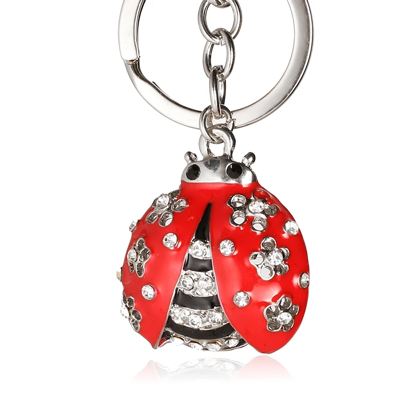 Creative Ladybug Pendant Keychain Fashionable Charm ysk-085