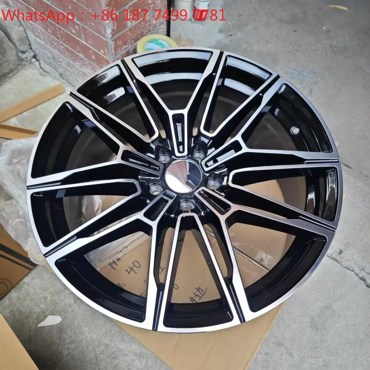 

YQ Alloy Car Wheel 19x8 19x9 Staggered Rims BMF GMF Color 5x112 5x120 PCD Rims for M4