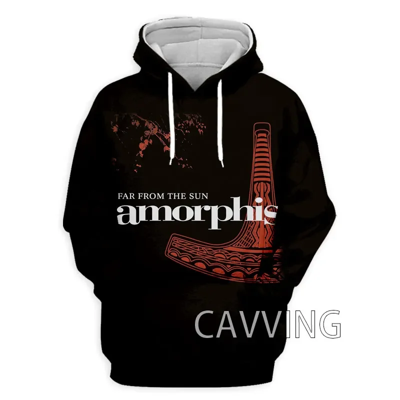 Amorphis Band  3D Printed Fashion Hoodies Hooded Sweatshirts Harajuku Hoodie Sweatshirts Tops Clothing for Women/men  H02