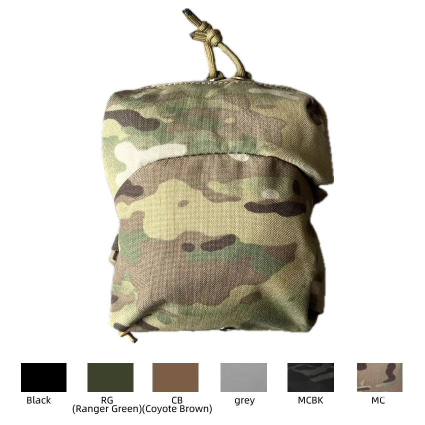 TACTICAL  TOM FERRO STYLE-Vertical Vortex Bag, Backboard Accessory, Pocket, Hunting, Sports, General Purpose, 6x5, Airsoft